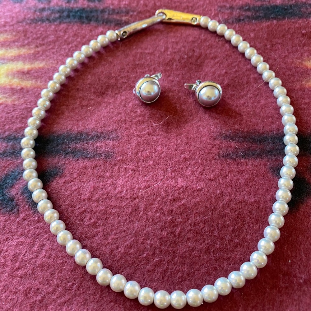 Necklace and Earrings